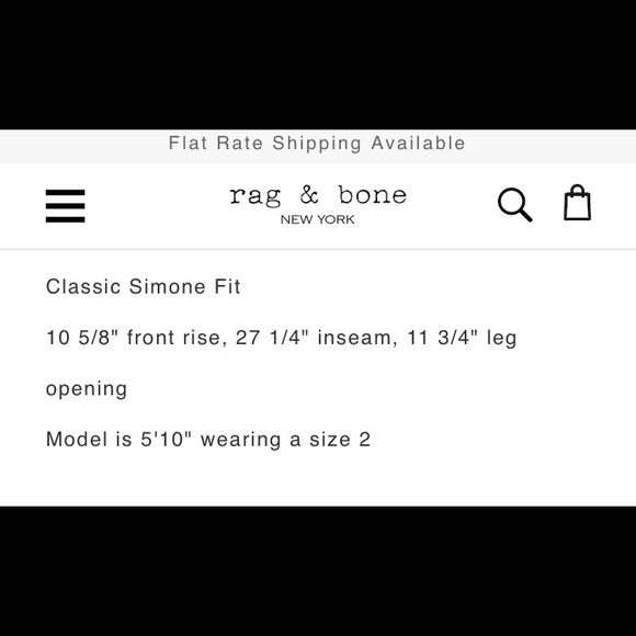 Rag and Bone Simone Pant - Picture 8 of 10